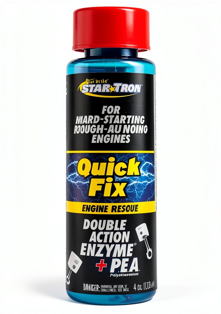 Star Tron Quick Fix bottle and instructions