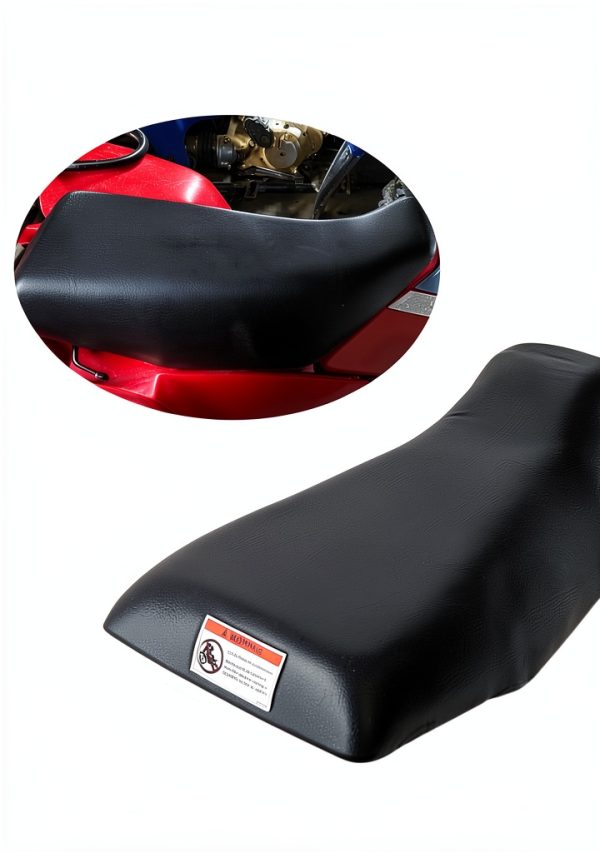 HECASA ATV Seat Black Polyurethane Comfort Fit-0