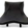 Motorcycle Seat TCMT Black Foam Leather Front-3