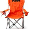 KTM Motorcycle Seat Orange Drivers Side Comfort Fit-0