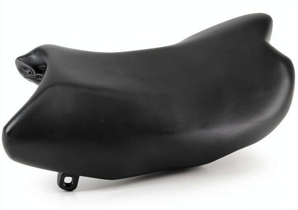 Motorcycle Seat TCMT Black Foam Leather Front-2