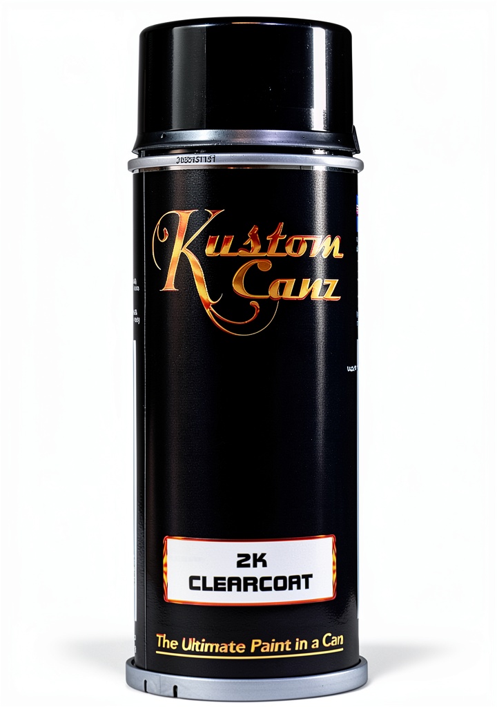 Kustom Canz High Gloss Clear Coat Spray can