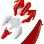 Hyssk Red Off-Road Motorcycle Seat-0