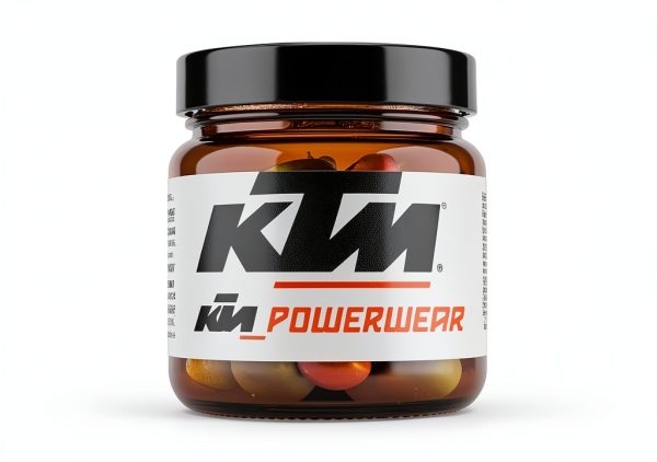 KTM Motorcycle Seat Orange Drivers Side Comfort Fit-1