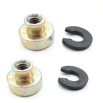 XJMOTO Zine-alloy Rear Seat Solo Rack Bolt Nut Base-0