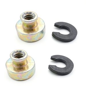XJMOTO Zine-alloy Rear Seat Solo Rack Bolt Nut Base-0