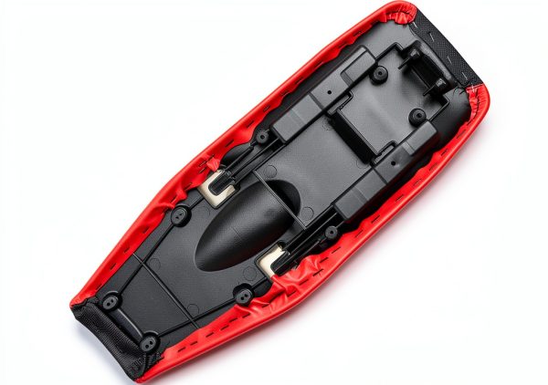 Hyssk Red Off-Road Motorcycle Seat-3