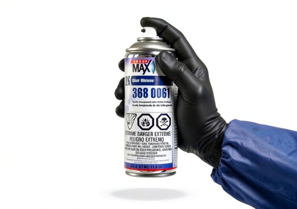 SprayMax Clear Gloss 2K Urethane Basecoat Aerosol 6 Pack-1