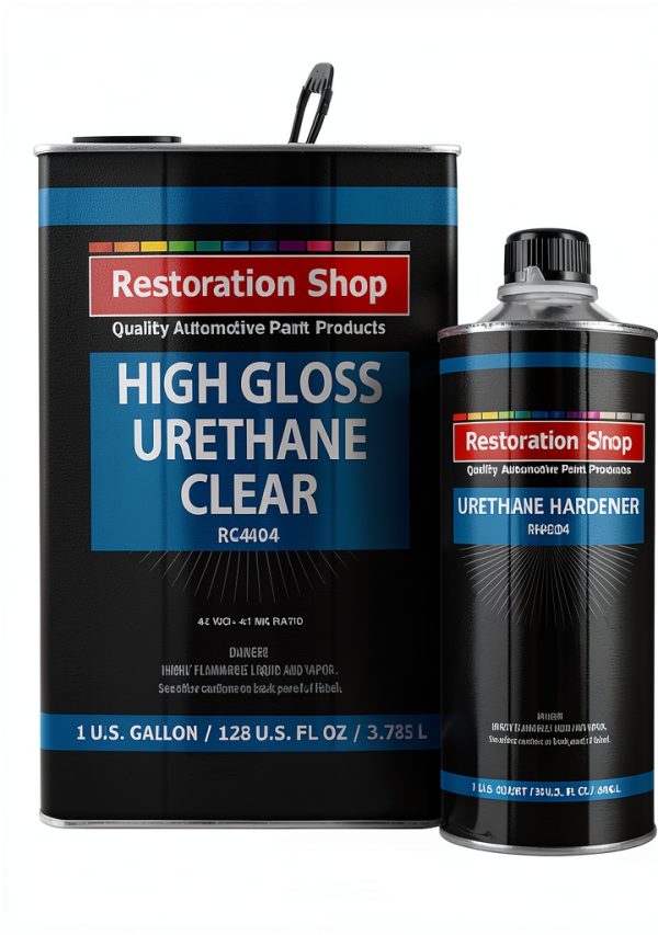 Restoration Shop High Gloss Clearcoat 160 Fl Oz Auto Paint Kit-0
