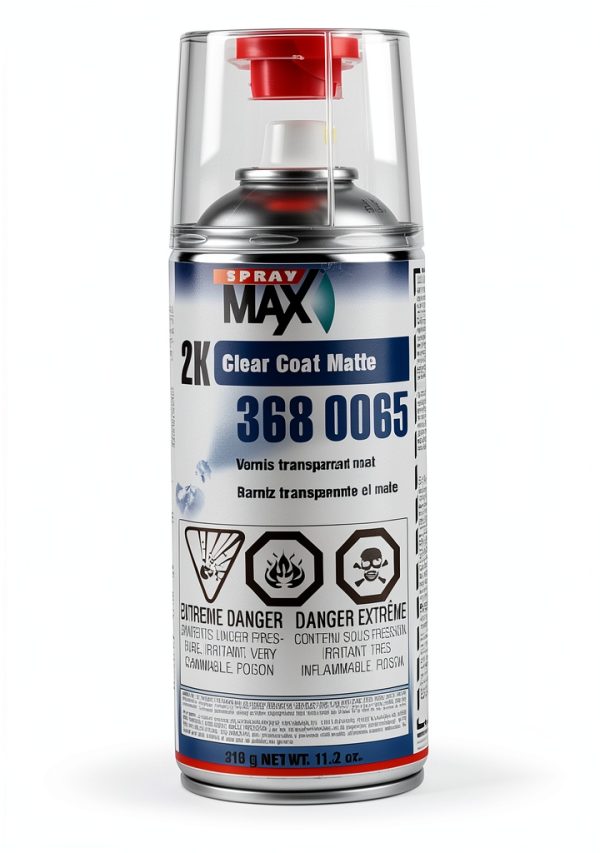 SprayMax Matte Spray Paint 11.2oz Dual Pack Waterproof Metal Finish-0
