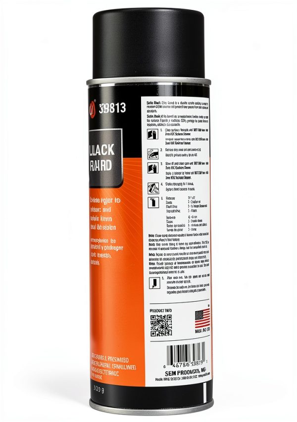 SEM Rust Mort 1-Pint Semi-Gloss Black Interior Paint for Metal-1