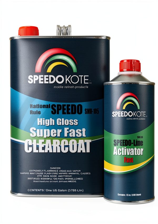 Speedokote Clear Coat SMR-105/60 2‑Piece High Gloss UV‑Resistant-0