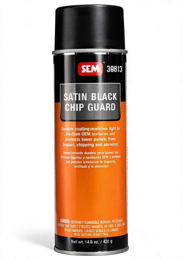 SEM Rust Mort 1-Pint Semi-Gloss Black Interior Paint for Metal-0