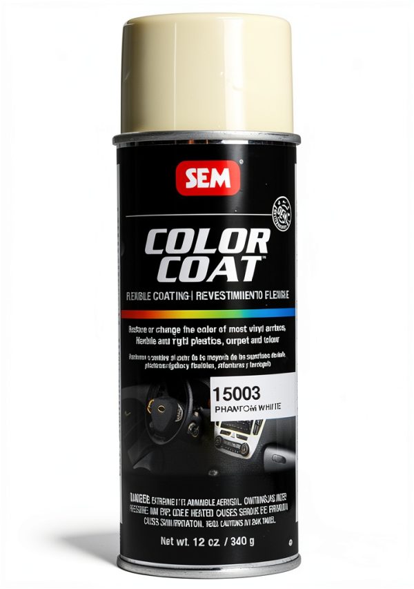SEM Phantom White Acrylic Paint 12 oz Gloss Fade Resistant Color Coat-0