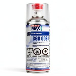 SprayMax Clear Gloss 2K Urethane Basecoat Aerosol 6 Pack-0
