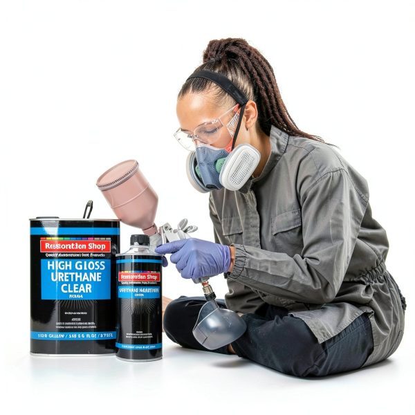 Restoration Shop High Gloss Clearcoat 160 Fl Oz Auto Paint Kit-2