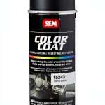 SEM Products Satin Black Color Coat 15243 12 oz Clear Finish-0