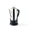 Elite Gourmet EC812# Electric 12-Cup Coffee Percolator with Keep Warm, Clear Brew Progress Knob Cool-Touch Handle Cord-less Serve, Stainless Steel-4