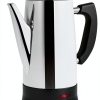 SOTECH Electric Coffee Percolator Stainless Steel Coffee Maker Coffee Pot with Cool-Touch Handle Clear Brew Progress Knob-8