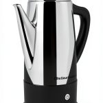 Elite Gourmet EC812# Electric 12-Cup Coffee Percolator with Keep Warm, Clear Brew Progress Knob Cool-Touch Handle Cord-less Serve, Stainless Steel-0
