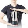 SOTECH Electric Coffee Percolator Stainless Steel Coffee Maker Coffee Pot with Cool-Touch Handle Clear Brew Progress Knob-5