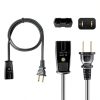 HASMX 6ft Power Cord for Farberware FCP-204 FCP240 Percolator Electric Cord 2 Pin 1/2 Inch Spacing Also Fits Many Rice Cookers and Other Small Appliances-2