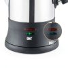 Electric Coffee Percolator with ETL Approval, Stainless Steel Coffee Maker 1000 Watt with Simple Glass Knob Top, Auto Keep Warm Function & Cord-less Sever, Easy to Clean (12 Cup)-6
