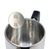 Electric Coffee Percolator with ETL Approval, Stainless Steel Coffee Maker 1000 Watt with Simple Glass Knob Top, Auto Keep Warm Function & Cord-less Sever, Easy to Clean (12 Cup)-3