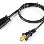 HASMX 6ft Power Cord for Farberware FCP-204 FCP240 Percolator Electric Cord 2 Pin 1/2 Inch Spacing Also Fits Many Rice Cookers and Other Small Appliances-0