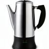 Electric Coffee Percolator Stainless Steel 12 Cup by APOXCON with-5