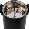 Commercial Stainless Steel Percolate Coffee Maker Hot Water Urn, 40-8
