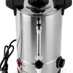 8L Coffee Urn, 50 Cup Electric Percolator by Resfirme, Stainless Steel-0