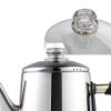 Electric Percolator Coffee Pot by APOXCON, 12 Cup Stainless Steel with-2