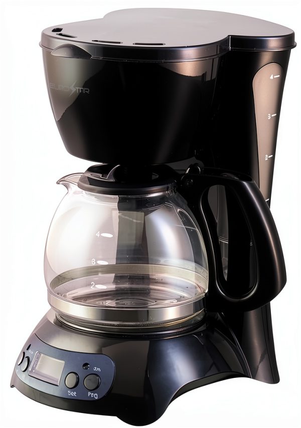 EUROSTAR CM720BT 4-Cup Programmable Coffeemaker Black-2