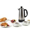 Hamilton Beach 12 Cup Electric Percolator Coffee Maker, Stainless Steel, Quick Brew, Easy Pour Spout (40616R)-3