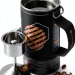 Electric Percolator Coffee Pot 2-in-1 by STOKE VOLTAICS, Portable Tea-0