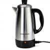 Hamilton Beach 12 Cup Electric Percolator Coffee Maker, Stainless Steel, Quick Brew, Easy Pour Spout (40616R)-5