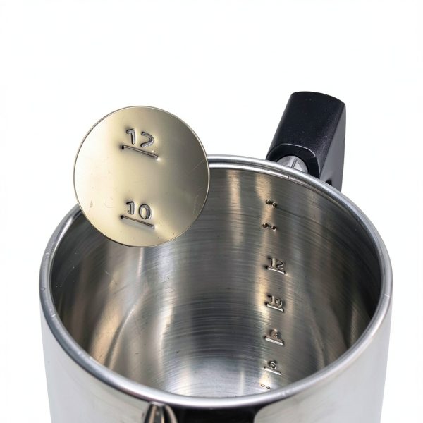 Electric Percolator Coffee Pot by APOXCON, 12 Cup Stainless Steel with-7