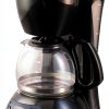 EUROSTAR CM720BT 4-Cup Programmable Coffeemaker Black-1