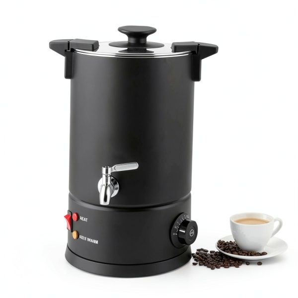 Commercial Stainless Steel Percolate Coffee Maker Hot Water Urn, 40-3